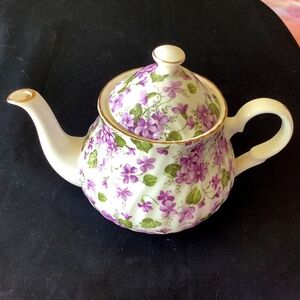 Vintage Staffordshire Tea Pot